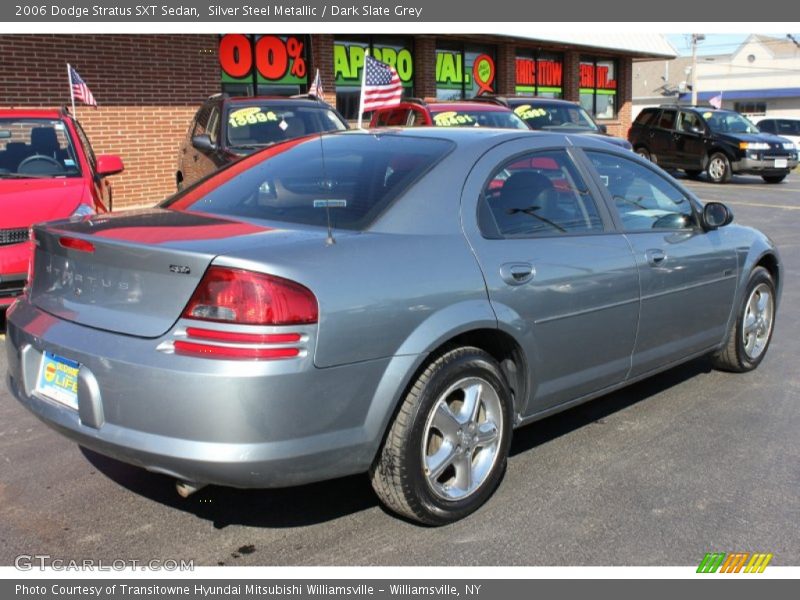 Silver Steel Metallic / Dark Slate Grey 2006 Dodge Stratus SXT Sedan
