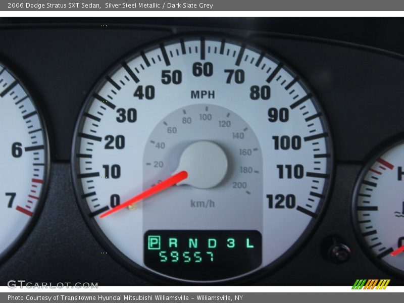 Silver Steel Metallic / Dark Slate Grey 2006 Dodge Stratus SXT Sedan