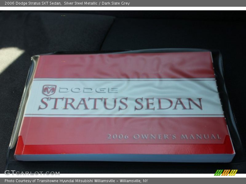 Silver Steel Metallic / Dark Slate Grey 2006 Dodge Stratus SXT Sedan