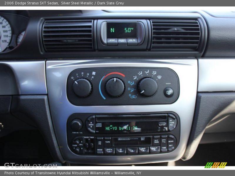 Silver Steel Metallic / Dark Slate Grey 2006 Dodge Stratus SXT Sedan