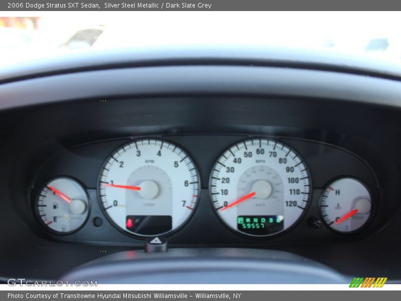 Silver Steel Metallic / Dark Slate Grey 2006 Dodge Stratus SXT Sedan