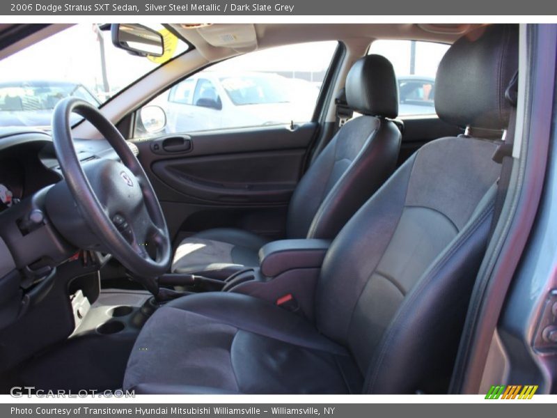 Silver Steel Metallic / Dark Slate Grey 2006 Dodge Stratus SXT Sedan