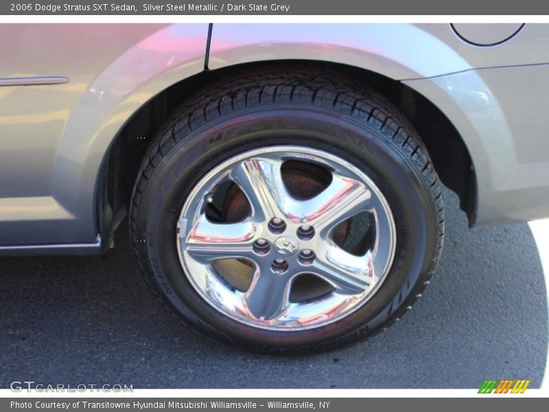 Silver Steel Metallic / Dark Slate Grey 2006 Dodge Stratus SXT Sedan