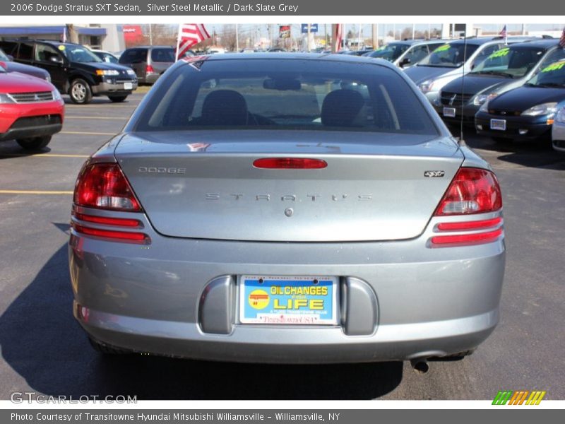 Silver Steel Metallic / Dark Slate Grey 2006 Dodge Stratus SXT Sedan