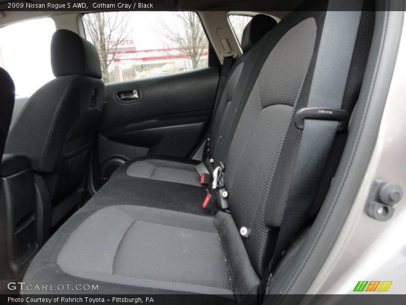 Gotham Gray / Black 2009 Nissan Rogue S AWD