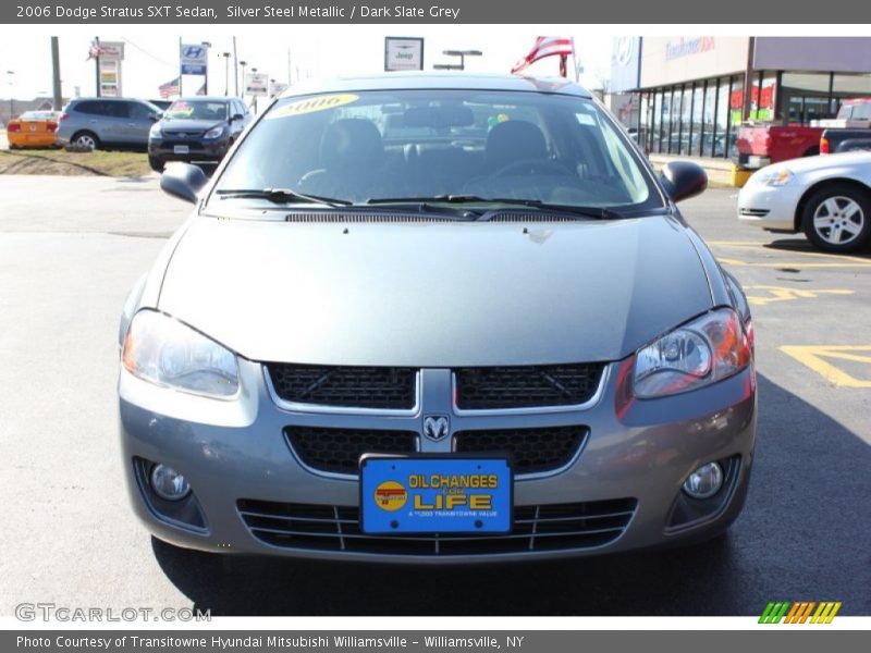 Silver Steel Metallic / Dark Slate Grey 2006 Dodge Stratus SXT Sedan