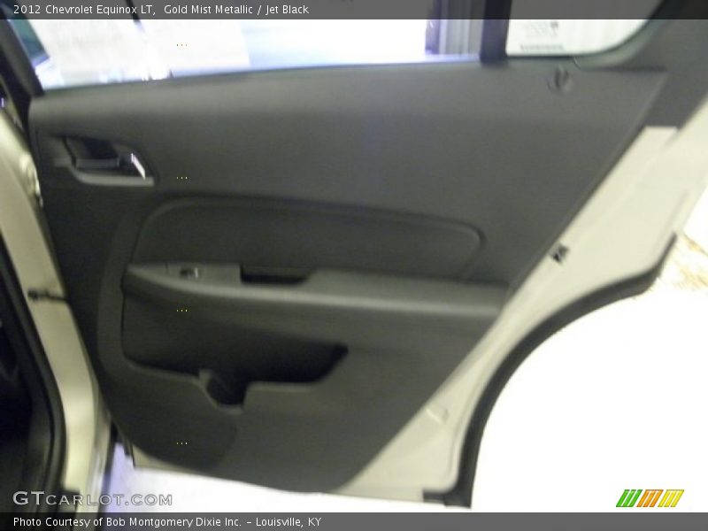 Gold Mist Metallic / Jet Black 2012 Chevrolet Equinox LT