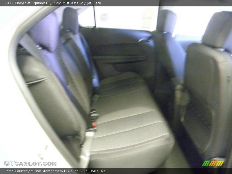 Gold Mist Metallic / Jet Black 2012 Chevrolet Equinox LT