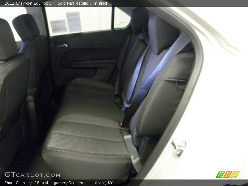 Gold Mist Metallic / Jet Black 2012 Chevrolet Equinox LT