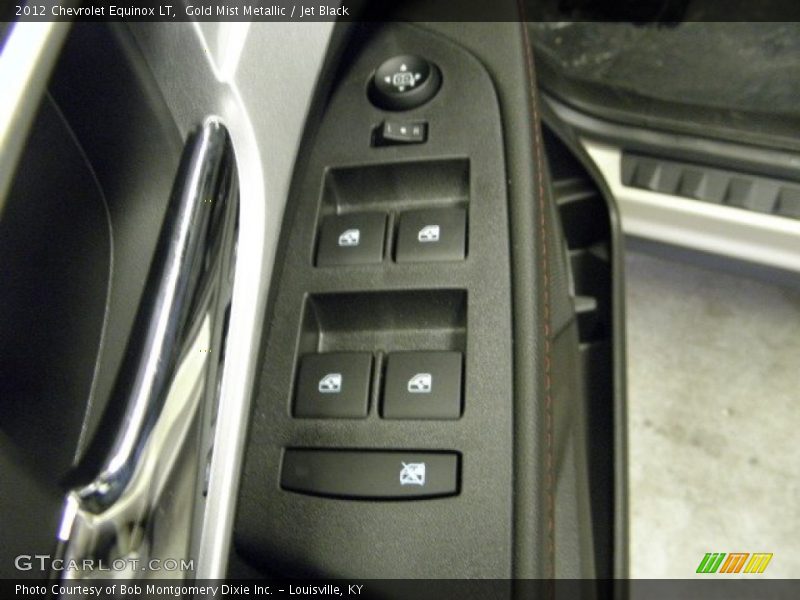 Gold Mist Metallic / Jet Black 2012 Chevrolet Equinox LT