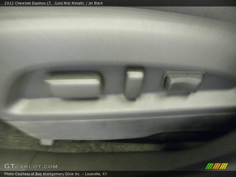 Gold Mist Metallic / Jet Black 2012 Chevrolet Equinox LT