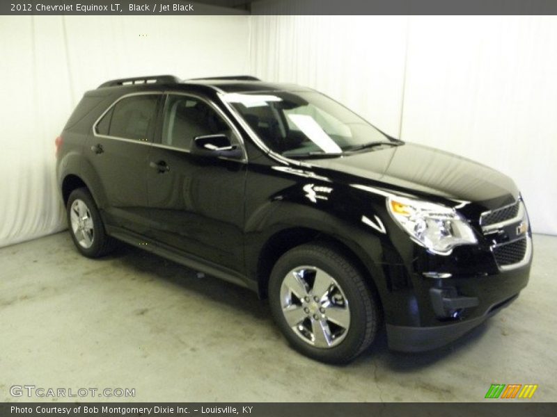 Black / Jet Black 2012 Chevrolet Equinox LT