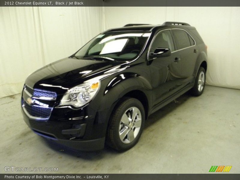 Black / Jet Black 2012 Chevrolet Equinox LT