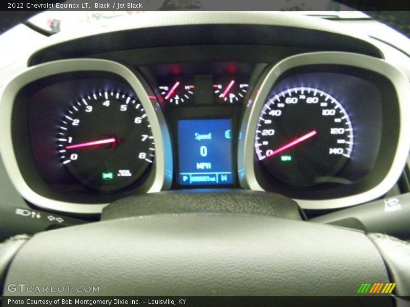 Black / Jet Black 2012 Chevrolet Equinox LT
