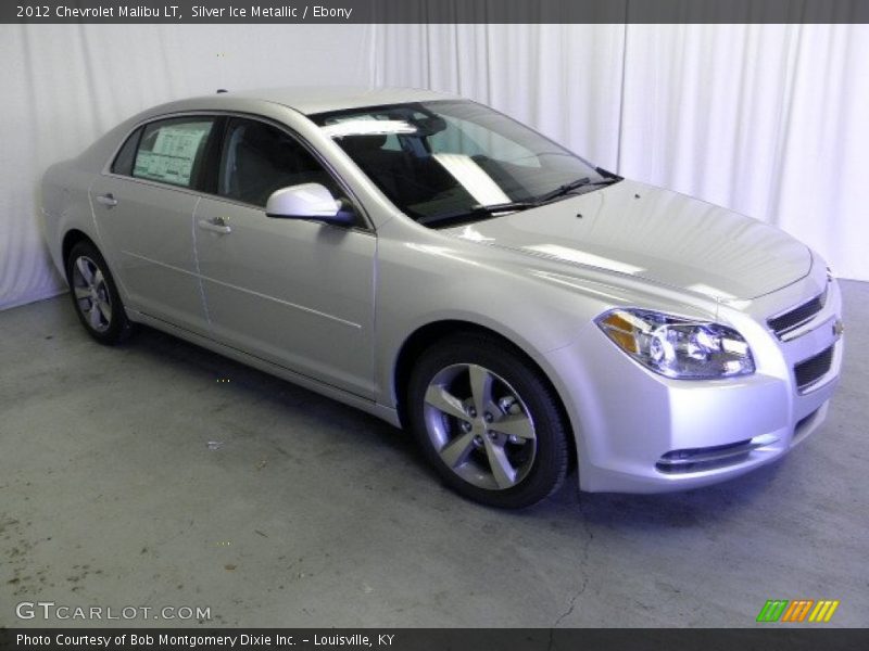 Silver Ice Metallic / Ebony 2012 Chevrolet Malibu LT