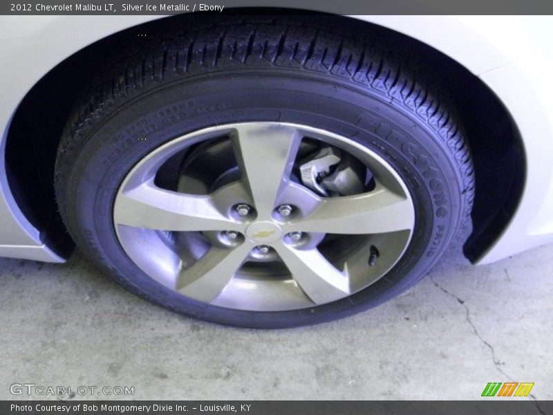 Silver Ice Metallic / Ebony 2012 Chevrolet Malibu LT