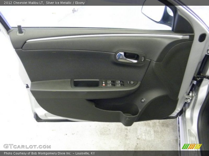 Silver Ice Metallic / Ebony 2012 Chevrolet Malibu LT