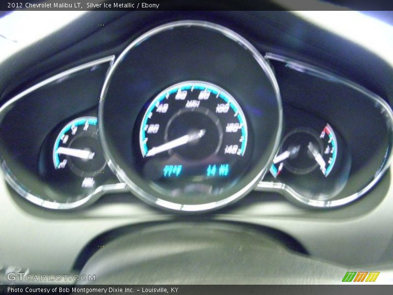Silver Ice Metallic / Ebony 2012 Chevrolet Malibu LT