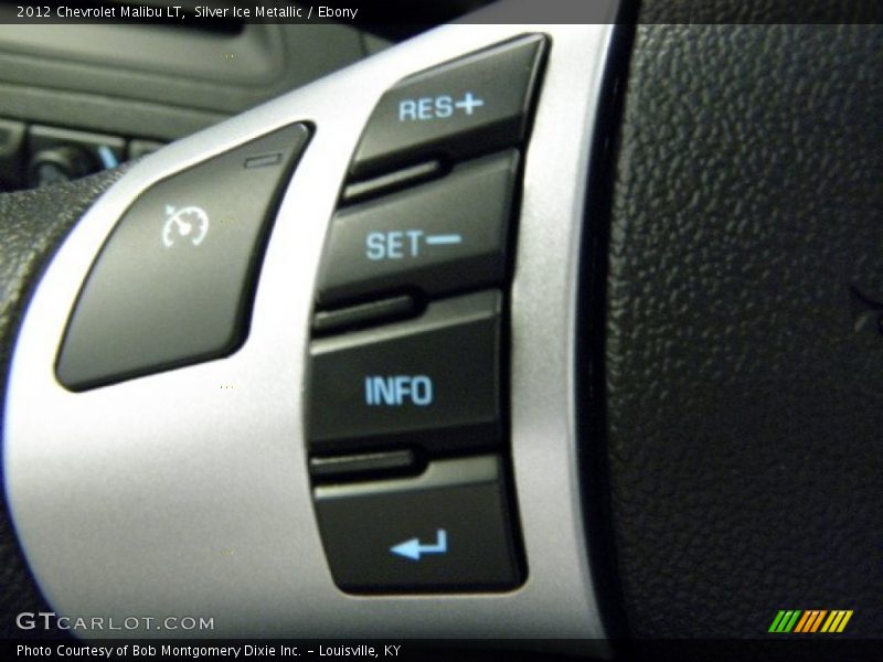 Silver Ice Metallic / Ebony 2012 Chevrolet Malibu LT
