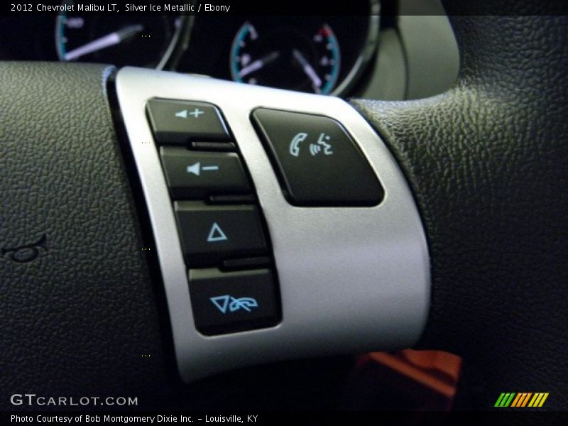 Silver Ice Metallic / Ebony 2012 Chevrolet Malibu LT