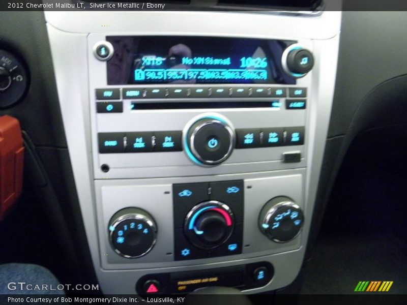 Silver Ice Metallic / Ebony 2012 Chevrolet Malibu LT