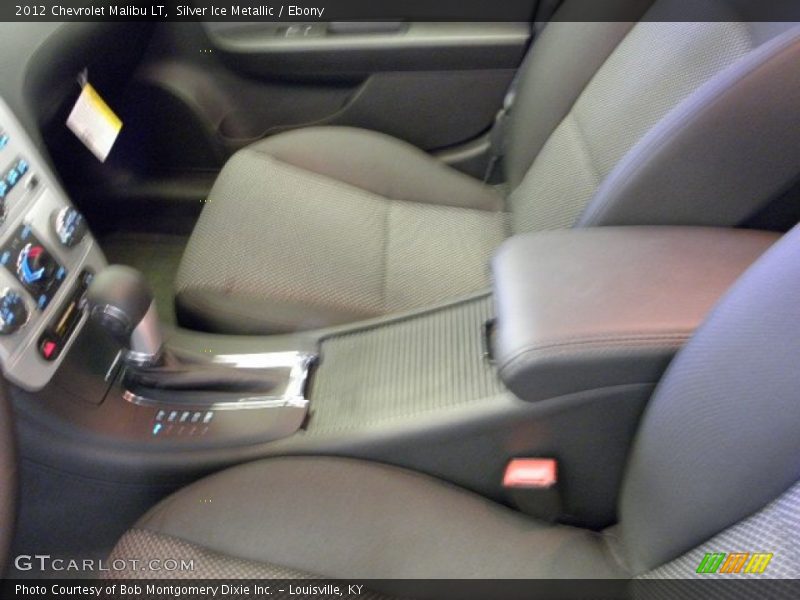 Silver Ice Metallic / Ebony 2012 Chevrolet Malibu LT