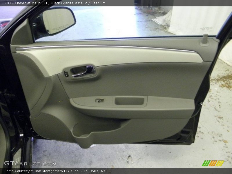 Black Granite Metallic / Titanium 2012 Chevrolet Malibu LT