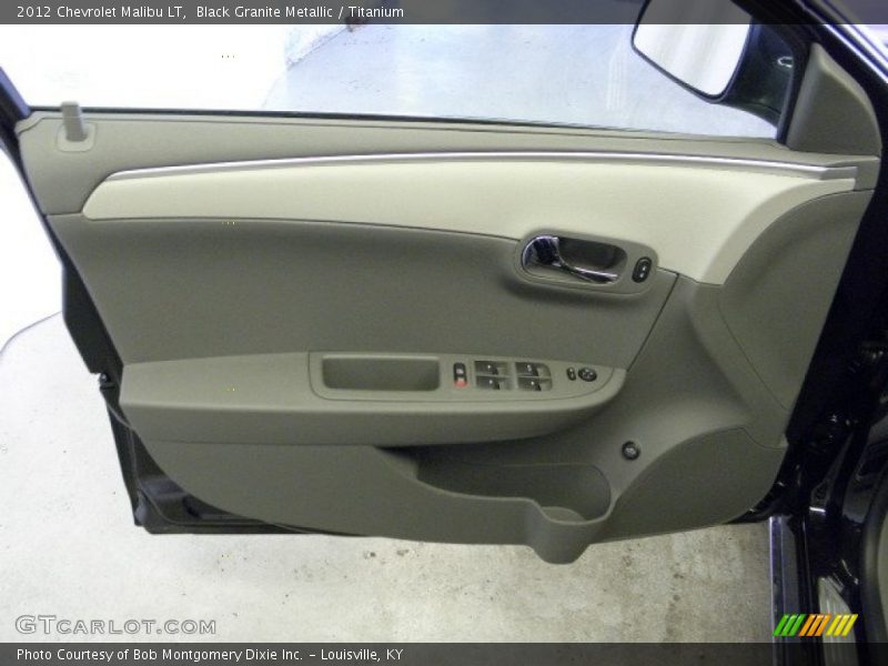 Black Granite Metallic / Titanium 2012 Chevrolet Malibu LT