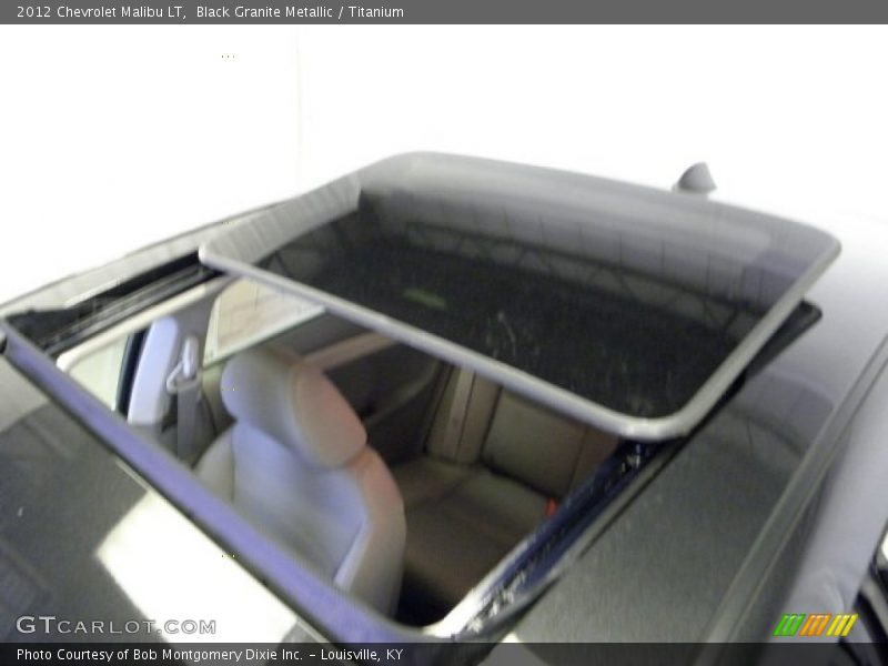 Black Granite Metallic / Titanium 2012 Chevrolet Malibu LT