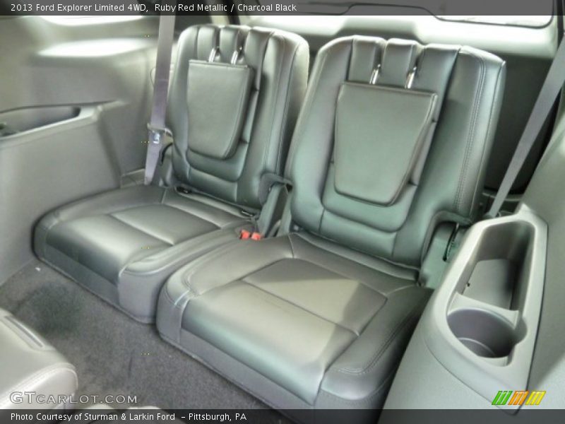 Rear Seat of 2013 Explorer Limited 4WD