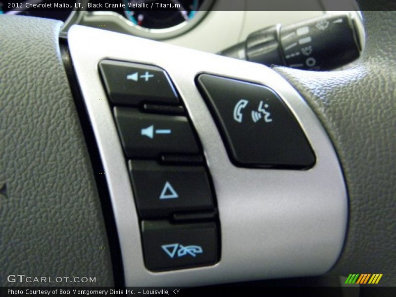 Black Granite Metallic / Titanium 2012 Chevrolet Malibu LT