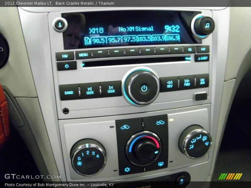 Black Granite Metallic / Titanium 2012 Chevrolet Malibu LT