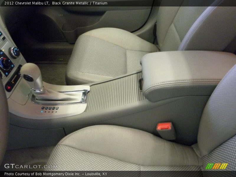 Black Granite Metallic / Titanium 2012 Chevrolet Malibu LT