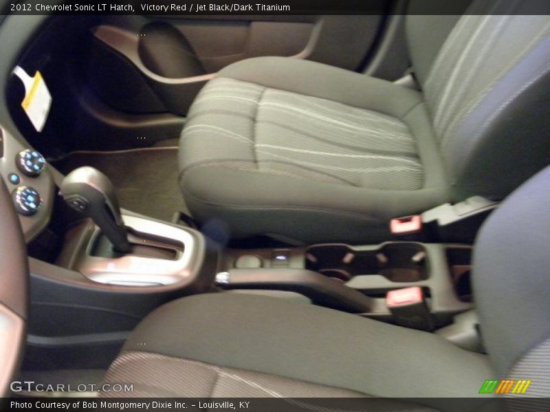 Victory Red / Jet Black/Dark Titanium 2012 Chevrolet Sonic LT Hatch