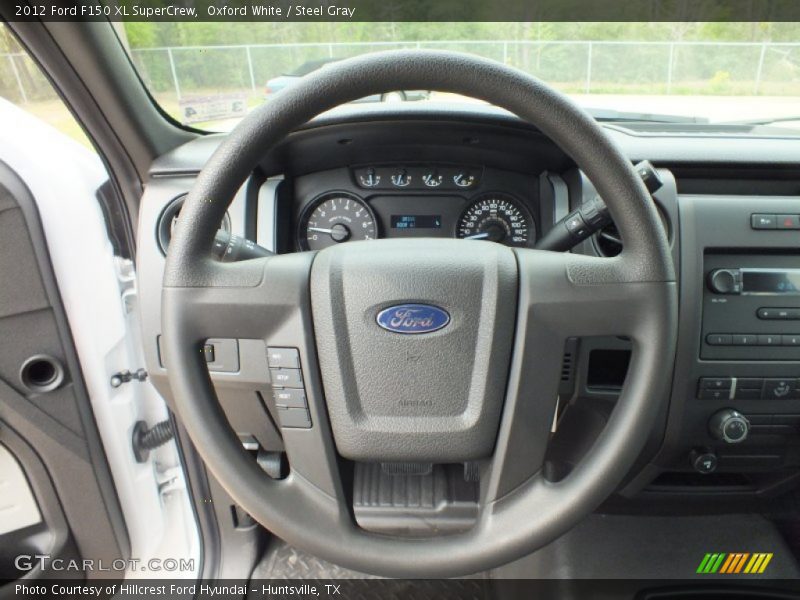  2012 F150 XL SuperCrew Steering Wheel