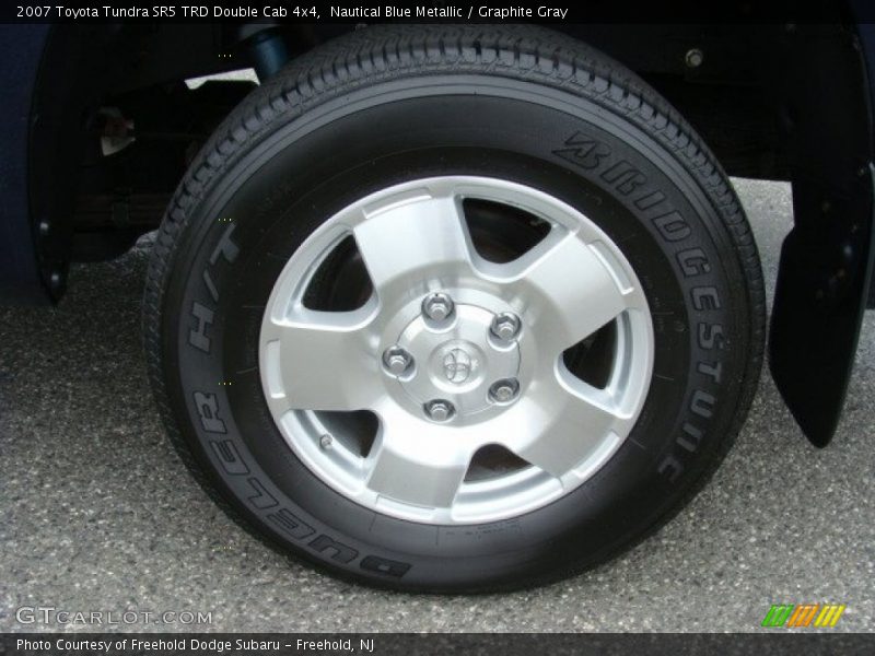 Nautical Blue Metallic / Graphite Gray 2007 Toyota Tundra SR5 TRD Double Cab 4x4