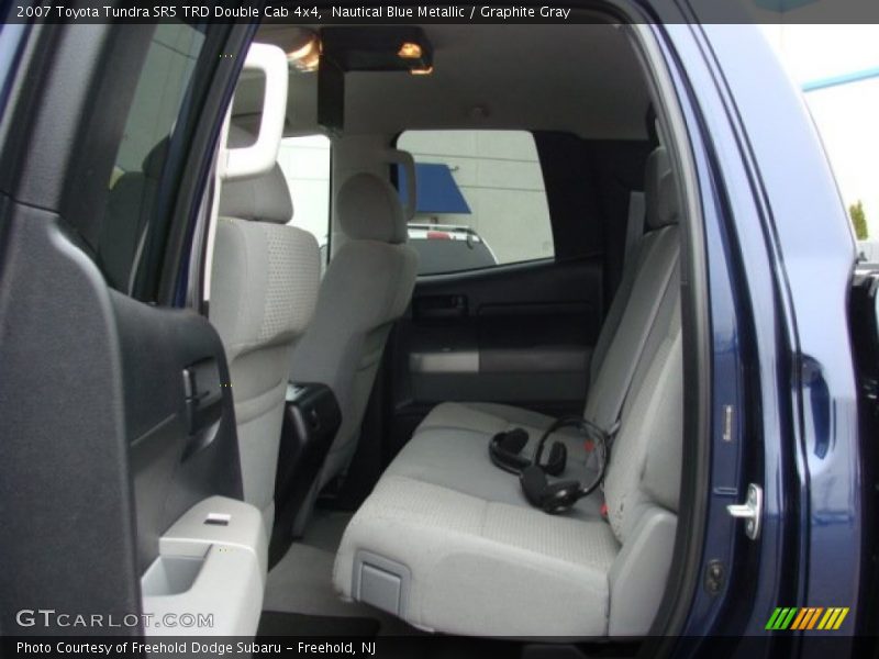 Nautical Blue Metallic / Graphite Gray 2007 Toyota Tundra SR5 TRD Double Cab 4x4