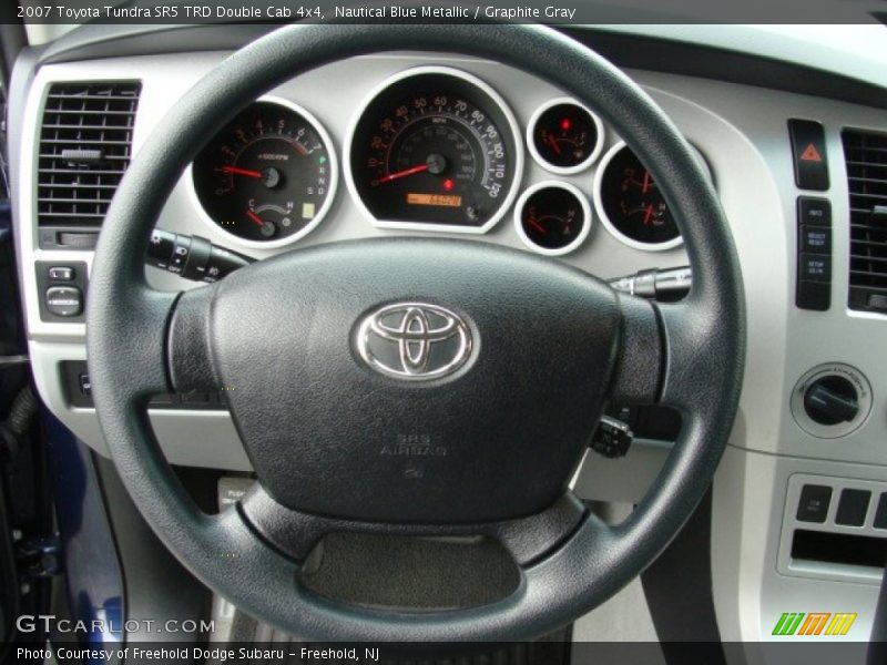 Nautical Blue Metallic / Graphite Gray 2007 Toyota Tundra SR5 TRD Double Cab 4x4
