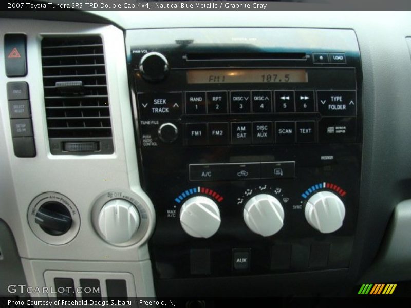 Nautical Blue Metallic / Graphite Gray 2007 Toyota Tundra SR5 TRD Double Cab 4x4