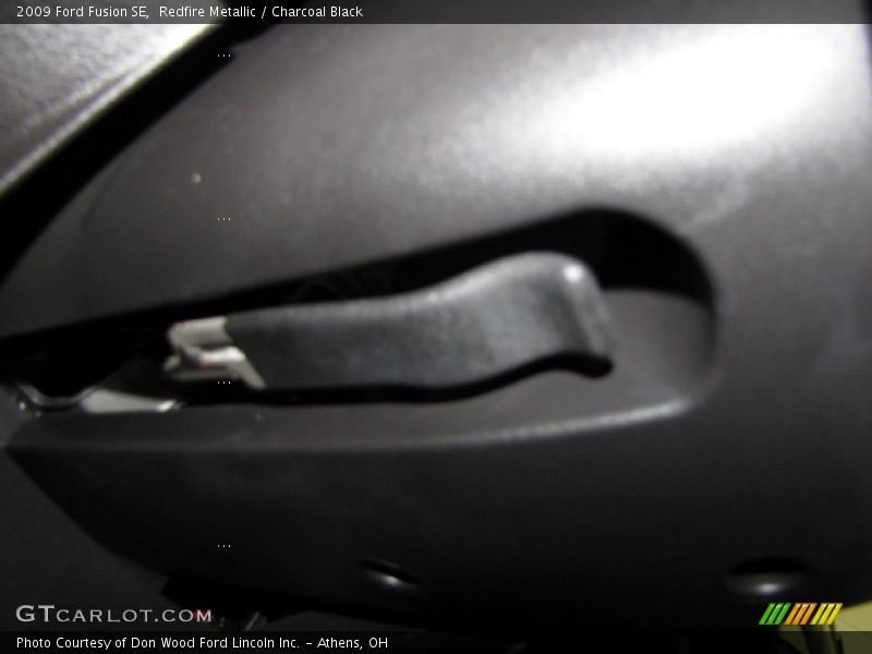 Redfire Metallic / Charcoal Black 2009 Ford Fusion SE