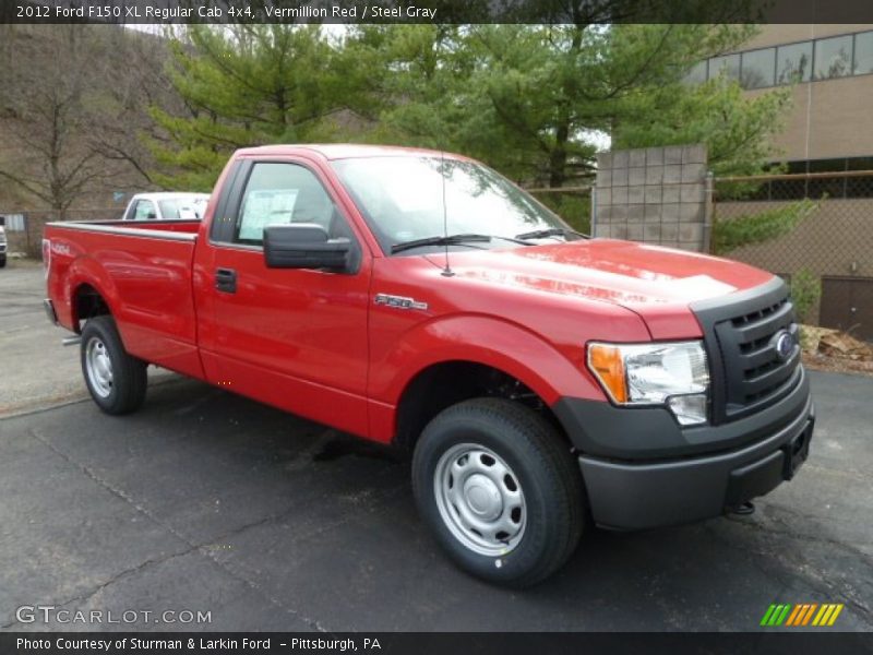 Front 3/4 View of 2012 F150 XL Regular Cab 4x4