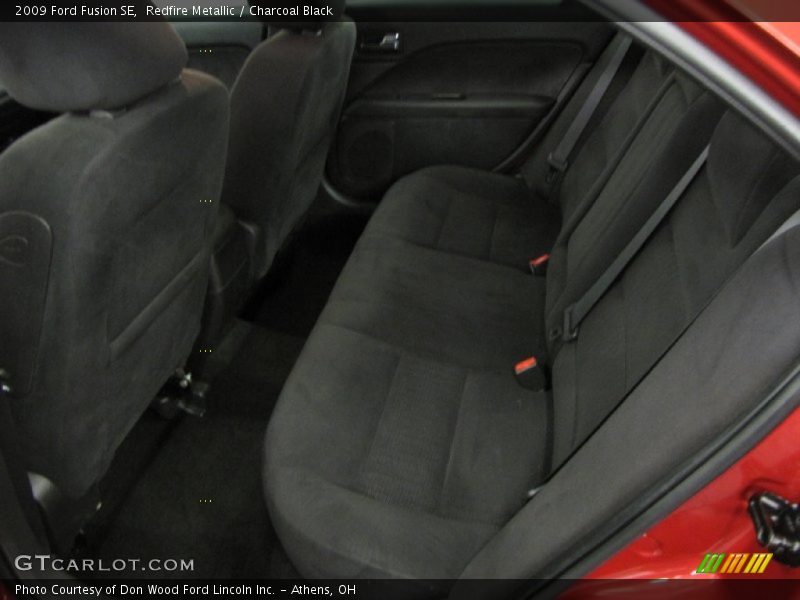 Redfire Metallic / Charcoal Black 2009 Ford Fusion SE