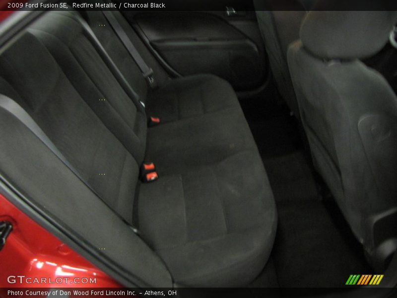 Redfire Metallic / Charcoal Black 2009 Ford Fusion SE