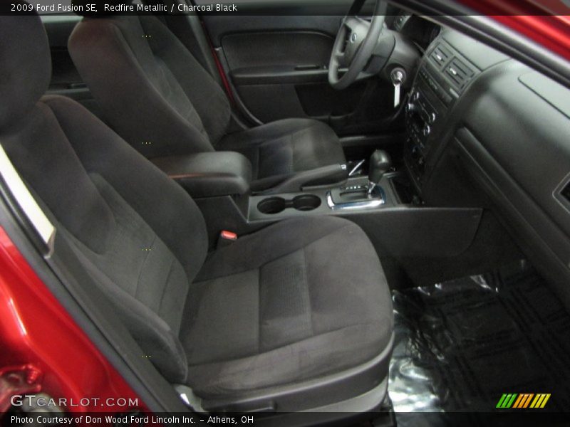 Redfire Metallic / Charcoal Black 2009 Ford Fusion SE