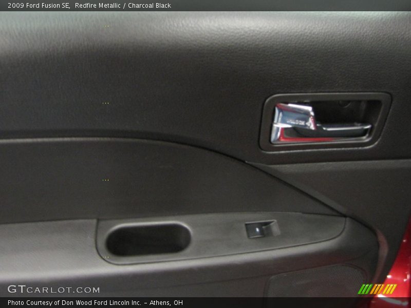 Redfire Metallic / Charcoal Black 2009 Ford Fusion SE
