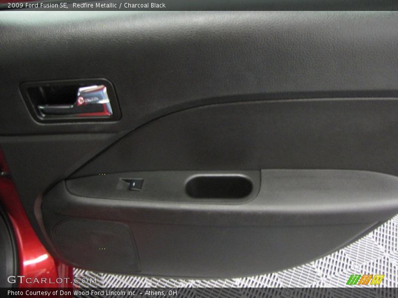 Redfire Metallic / Charcoal Black 2009 Ford Fusion SE