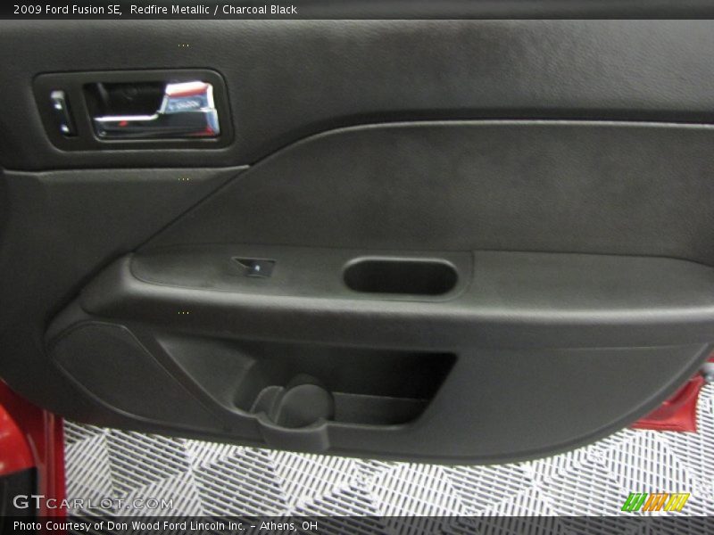 Redfire Metallic / Charcoal Black 2009 Ford Fusion SE