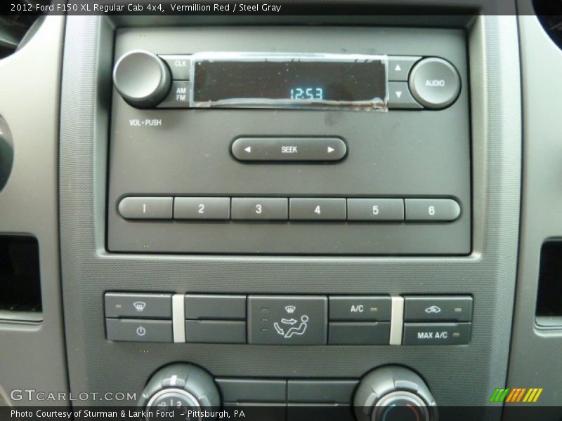 Audio System of 2012 F150 XL Regular Cab 4x4