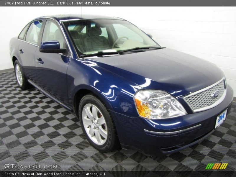 Dark Blue Pearl Metallic / Shale 2007 Ford Five Hundred SEL