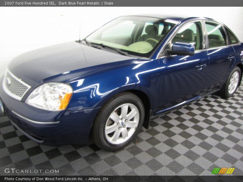 Dark Blue Pearl Metallic / Shale 2007 Ford Five Hundred SEL